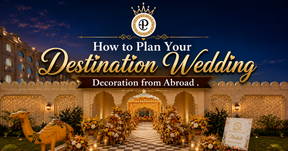 How to Plan Your Destination Wedding Decoration from Abroad